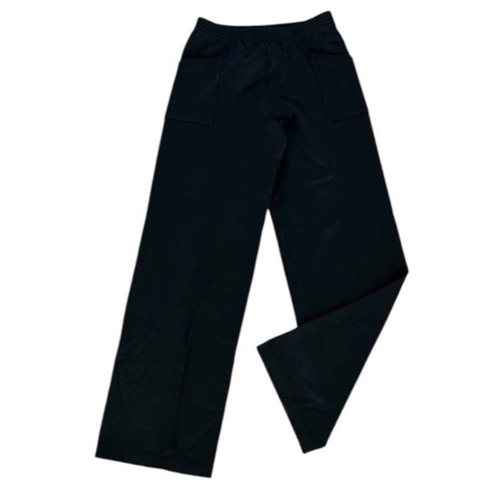 Brenda French for French Rags size large black wide leg cargo style pants